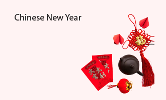 chinese new year party group greeting cards