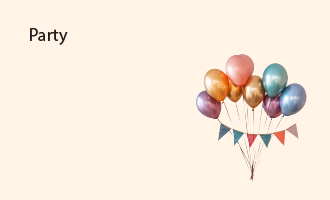 party group greeting cards