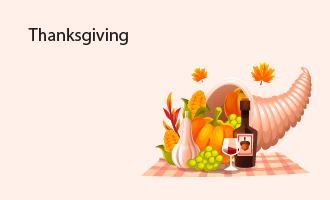 thanks giving group greeting cards