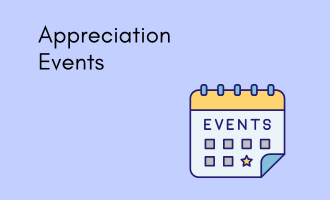 appreciation events group greeting cards