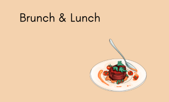 create Brunch & Lunch group cards