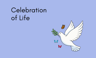 celebration of life group greeting cards