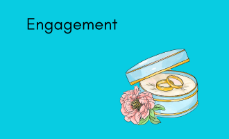 engagement group greeting cards