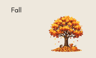 fall group greeting cards