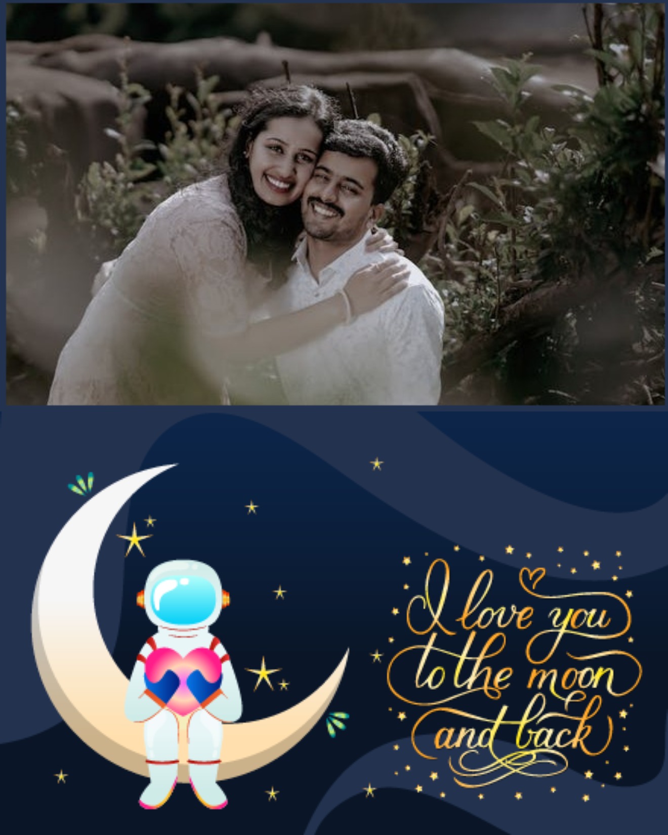 Moon online Love Card