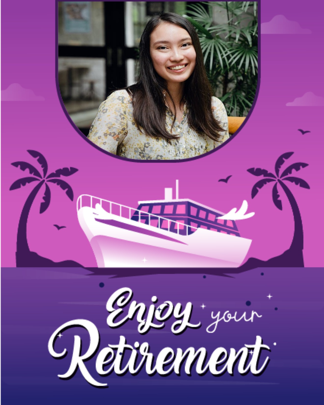 Enjoy online Retirement Card