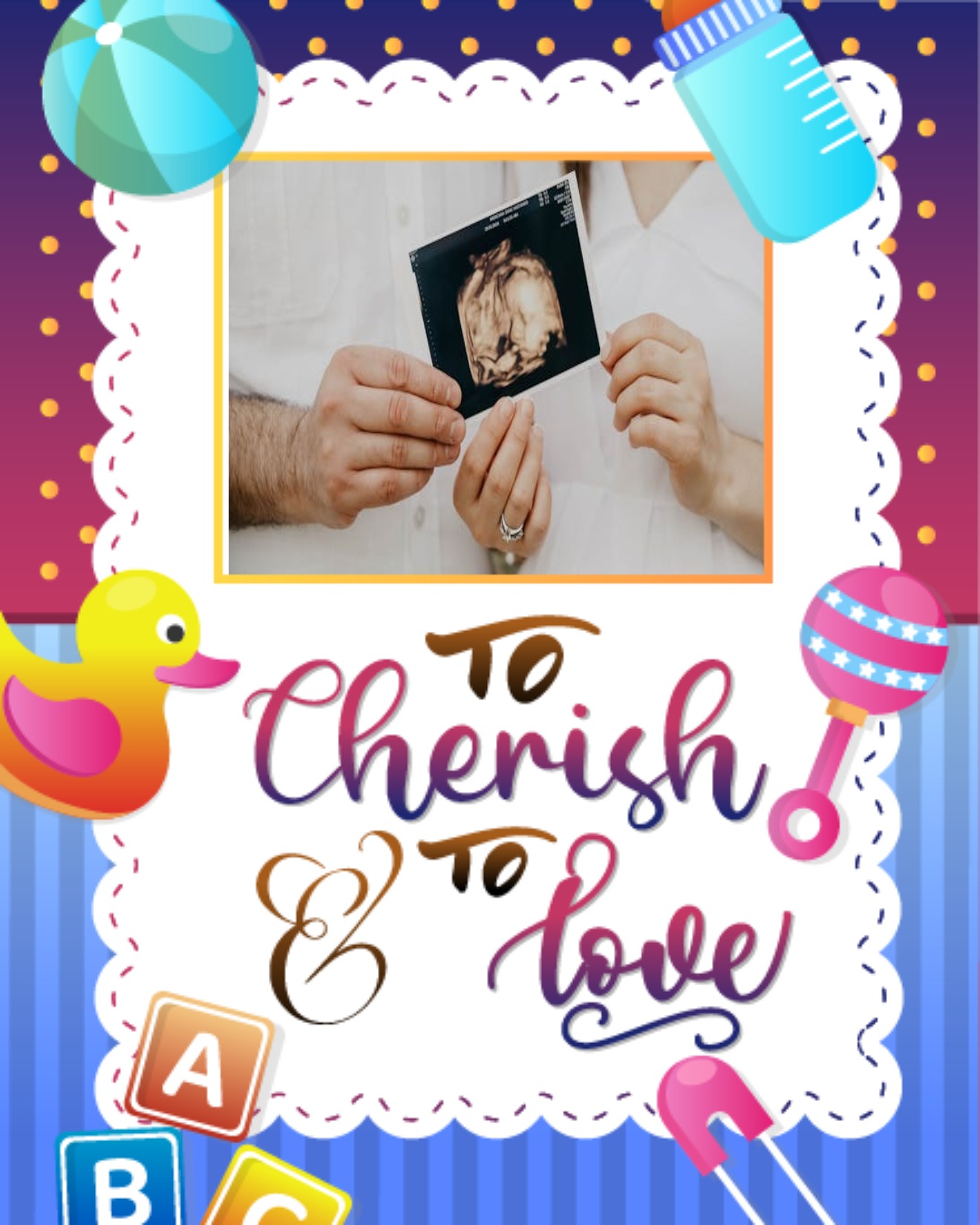 To Love online Baby Shower Card