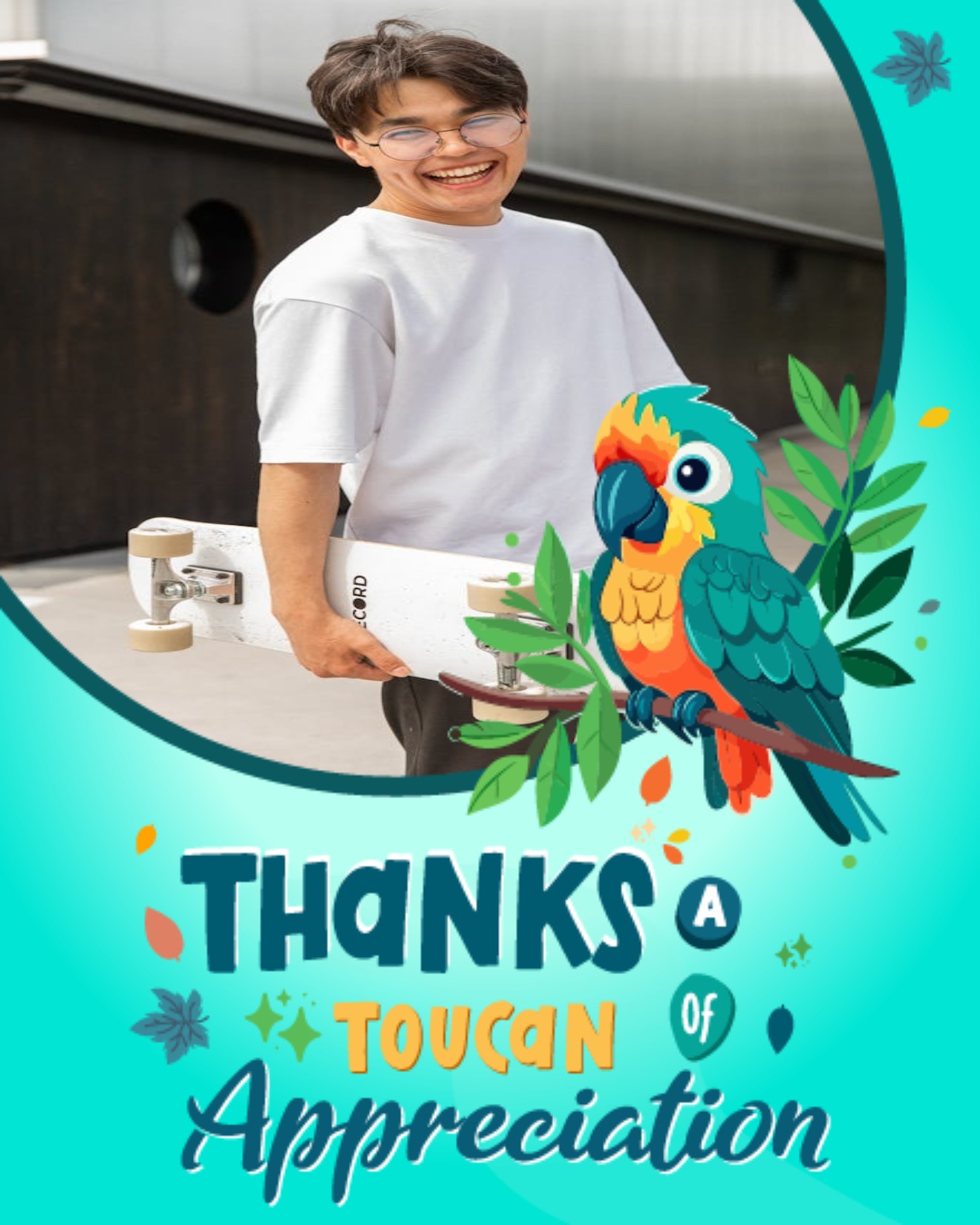 Toucan Of Appreciation online Thank You Card